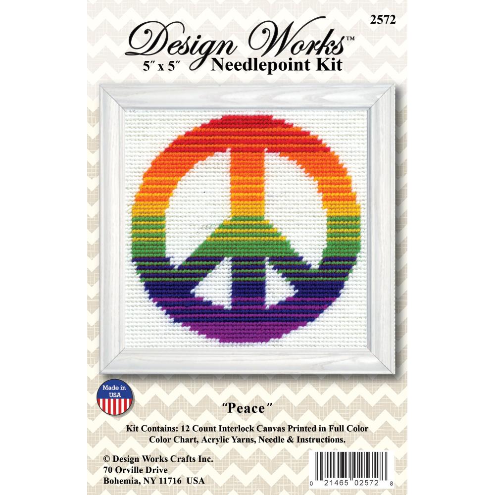 Peace needlepoint kit