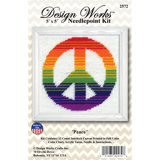 Peace needlepoint kit
