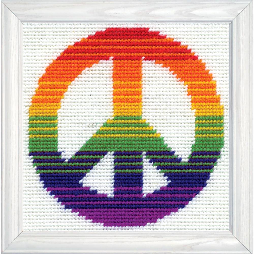 Peace needlepoint kit