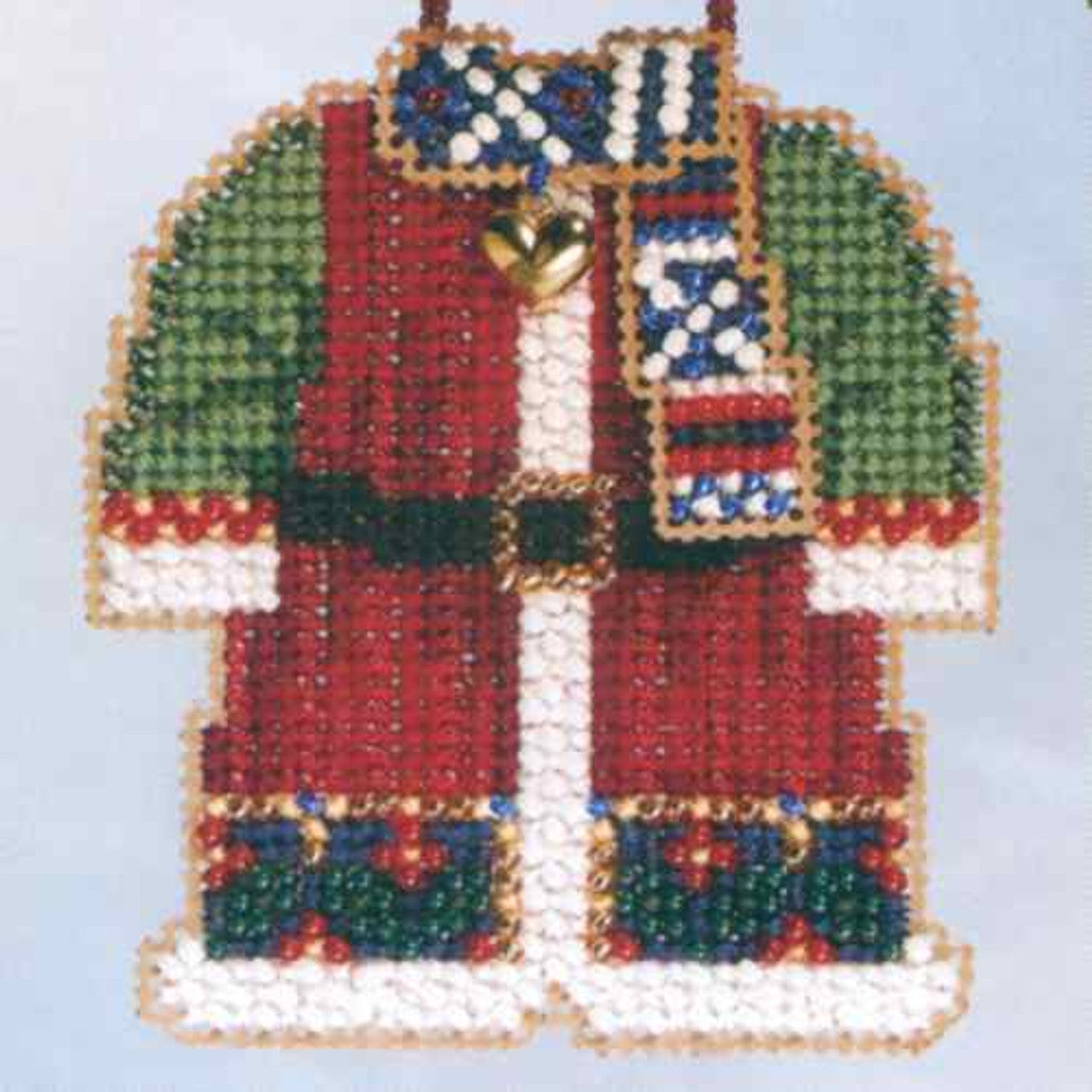 Santa's Closet - Santa's Coat counted cross stitch kit
