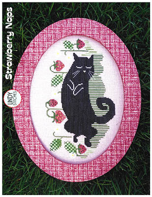 Strawberry Naps counted cross stitch chart