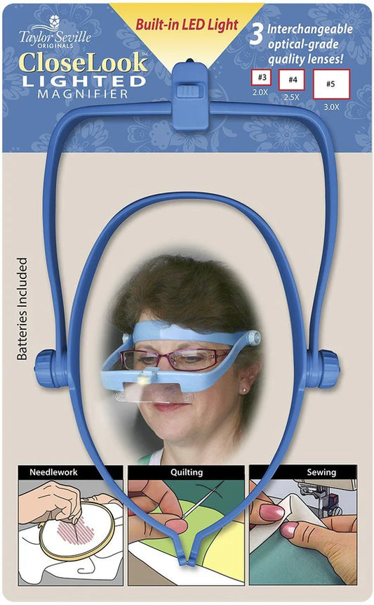 Close Look Lighted Magnifier - Taylor Seville