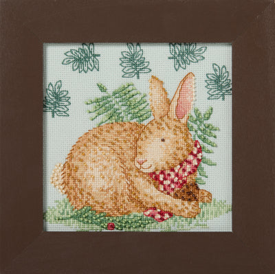 Reggie Rabbit - Debbie Mumm Woodland Friends counted cross stitch kit