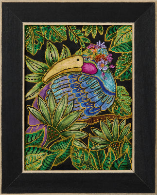 Toucan counted cross stitch kit