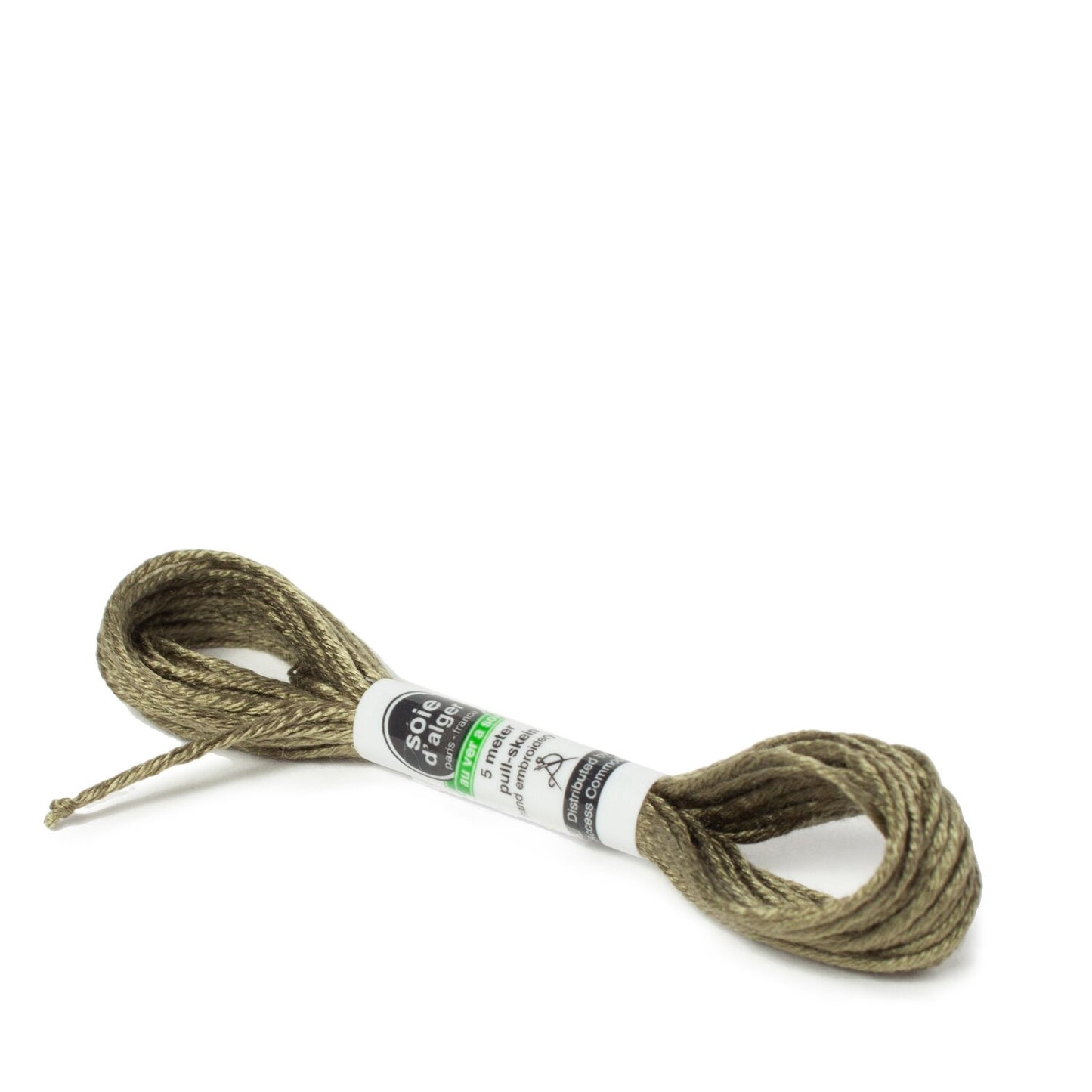3715 Gris Vert Medium - Soie d'Alger Floss