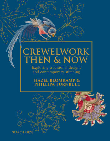 Crewelwork Then & Now crewel embroidery book