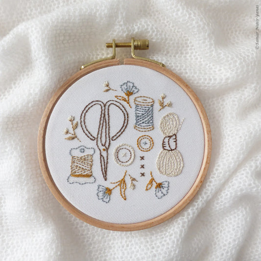 Knit & Stitch embroidery kit