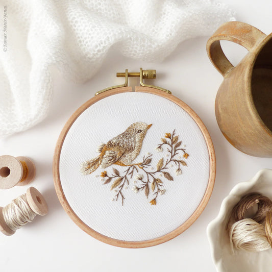 Little Bird embroidery kit