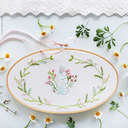 Easter Bunny embroidery kit
