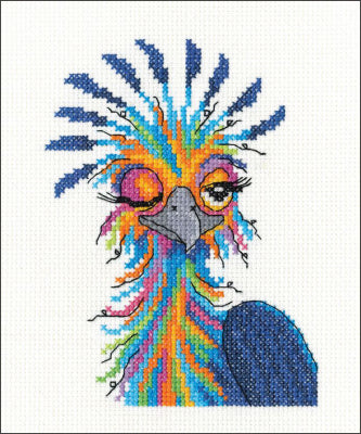Carnival Queen counted cross stitch chart