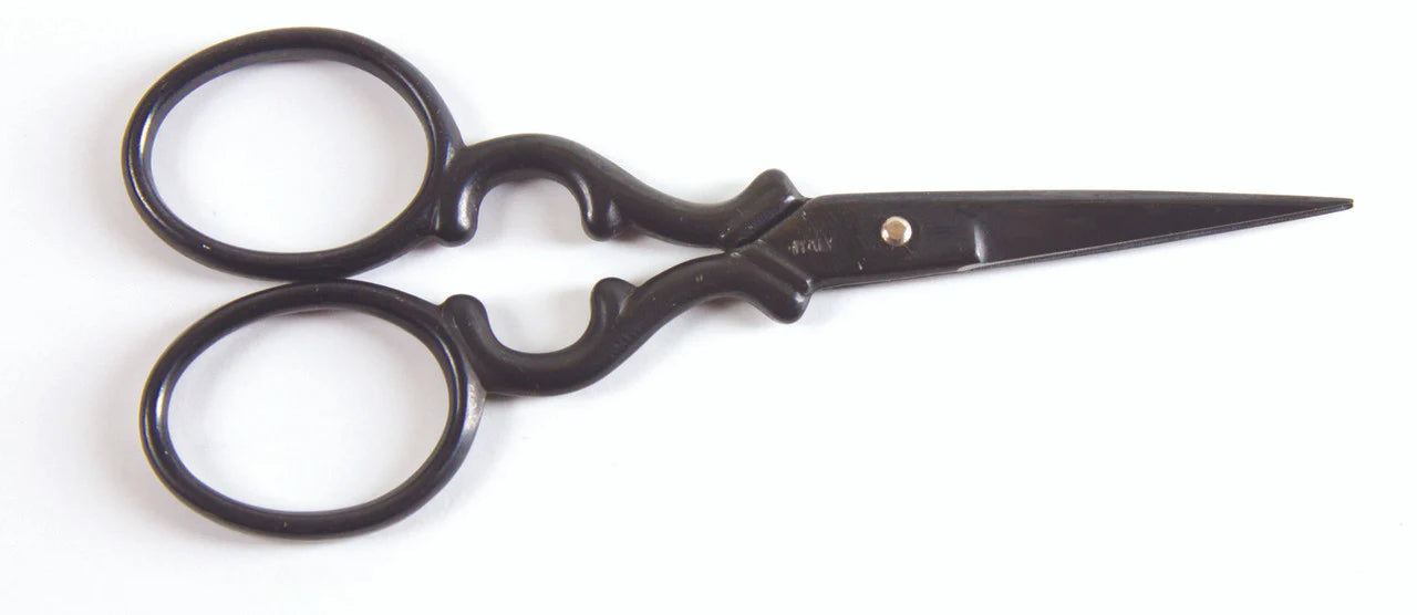 Victorian Black 3.5" Scissors