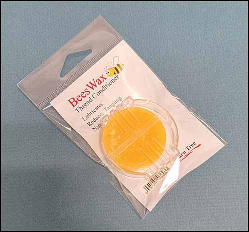 Bees Wax in holder - Amber
