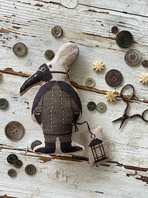Animal Crackers - Dr Raven cross stitch pattern