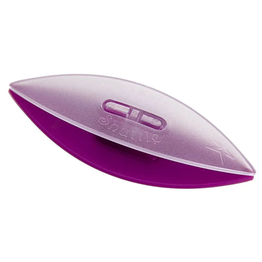 Starlit tatting shuttle Sugar Plum / Clear