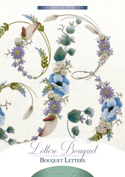 Bouquet Letters embroidery book
