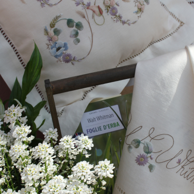 Bouquet Letters embroidery book