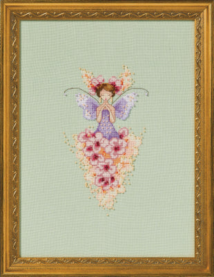 Miss Apple Blossom counted cross stitch chart