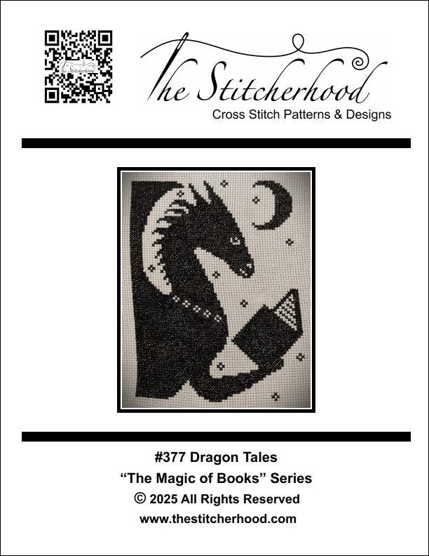Dragon Tales counted cross stitch chart