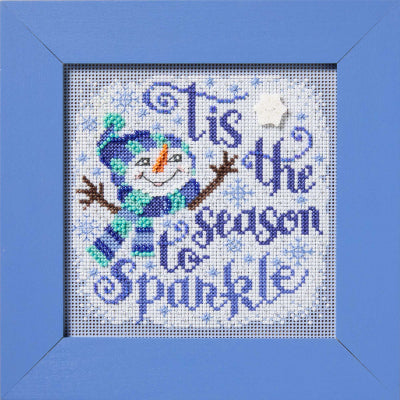 Buttons & Beads Winter - Sparkle counted cross stitch kit