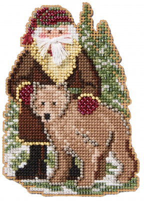 Katmai Santa - Alaskan Santas ornament counted cross stitch kit