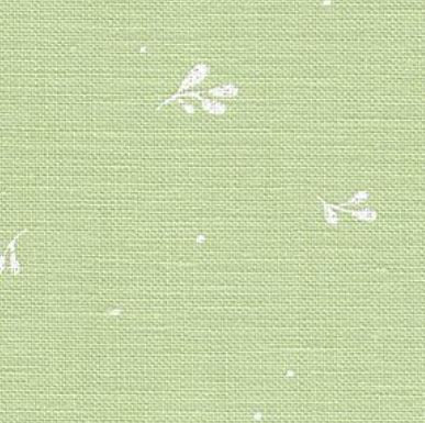 32 count Leaves (white/green) Belfast linen