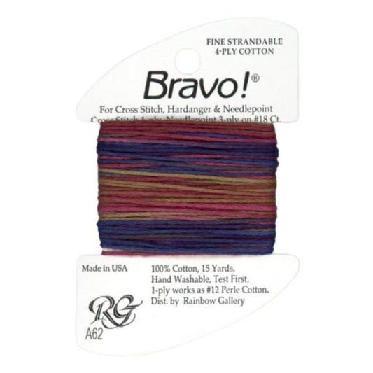 A62 Blues & Gold - Bravo 4-ply Cotton