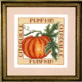 Charmers - Pumpkin counted cross stitch kit