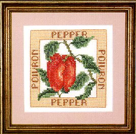 Charmers - Red Pepper counted cross stitch kit