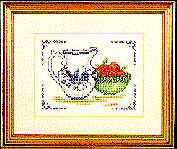 Charmers - Summer Apples counted cross stitch kit