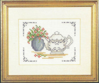 Charmers - Tea Time counted cross stitch kit