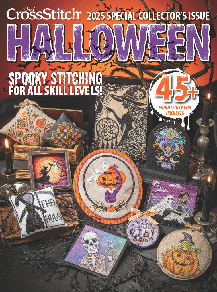 Just Cross Stitch Magazine Special Edition - Hallowe'en Issue