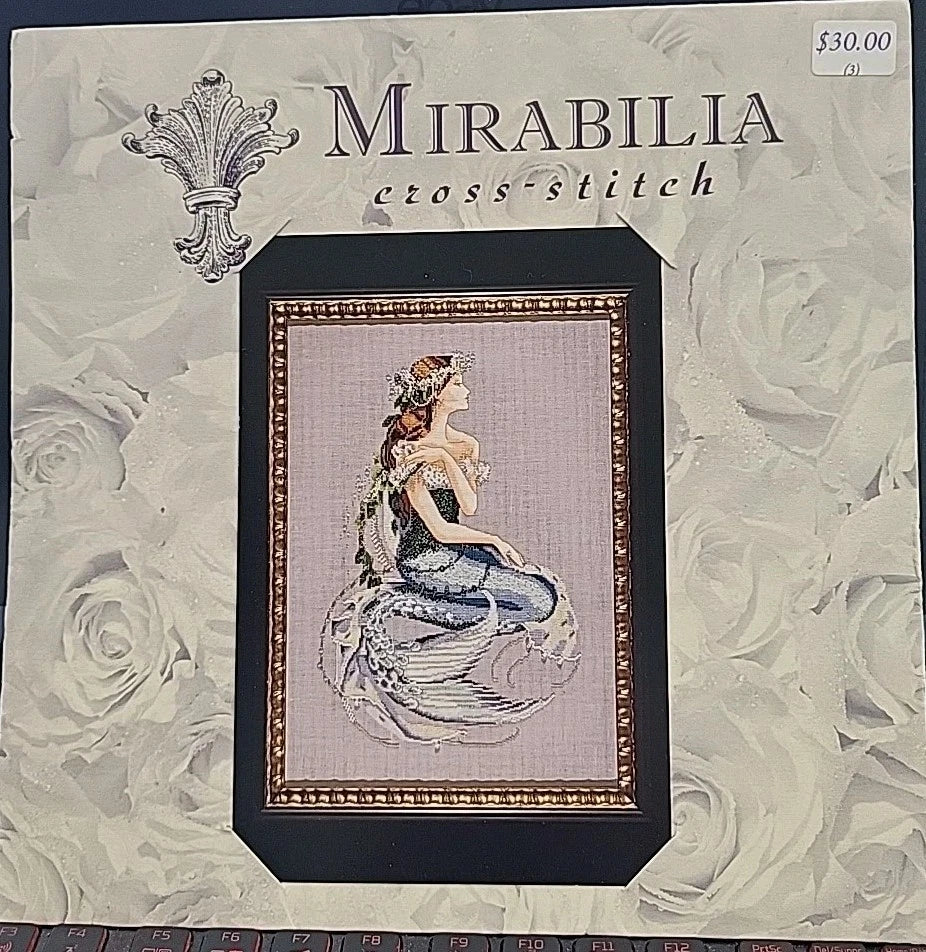 Enchanted Mermaid counted cross stitch design - consignment