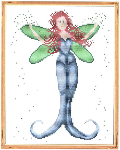 Sea Star Nymph - Seven Seas Sisters Series - counted cross stitch chart