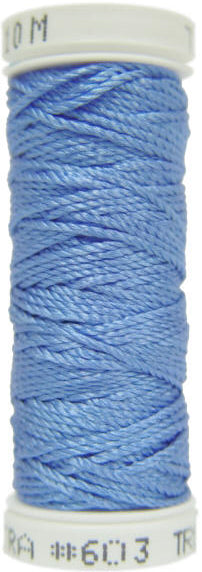 603 Medium True Blue Trebizond Silk Thread