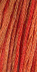 0550 Burnt Orange Sampler cotton floss