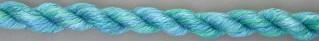 078 Blue Hawaii Gloriana Hand-Dyed Silk Floss