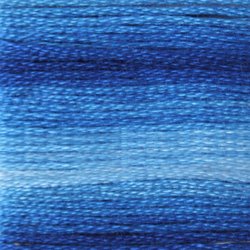 DMC Embroidery Floss - 93 - Variegated Royal Blue