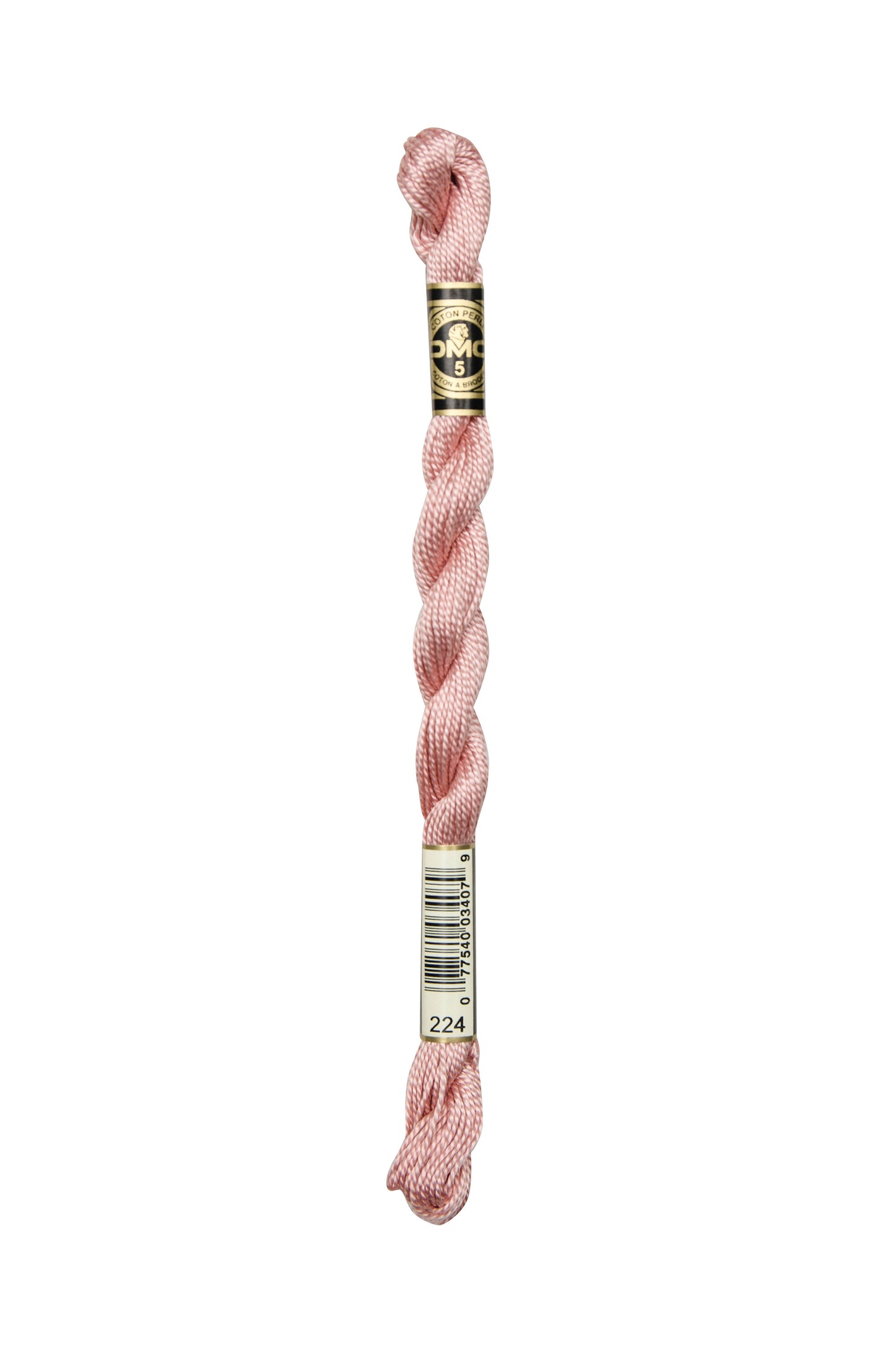 224 Very Light Shell Pink – DMC #5 Perle Cotton Skein
