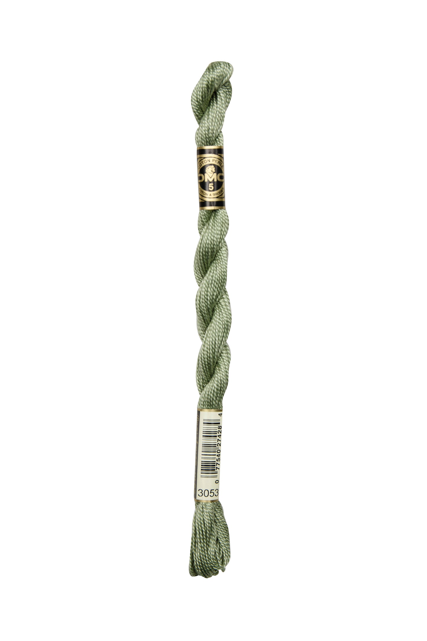 3053 Green Gray – DMC #5 Perle Cotton Skein