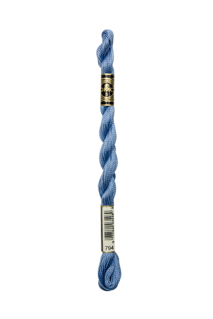 794 Lt Cornflower Blue – DMC #5 Perle Cotton Skein