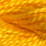 DMC 972: Deep Canary (size 8 perle cotton) - Maydel