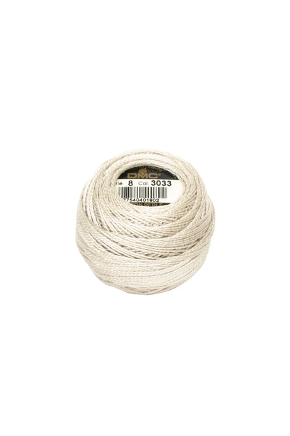 3033 Very Light Mocha Brown – DMC #12 Perle Cotton
