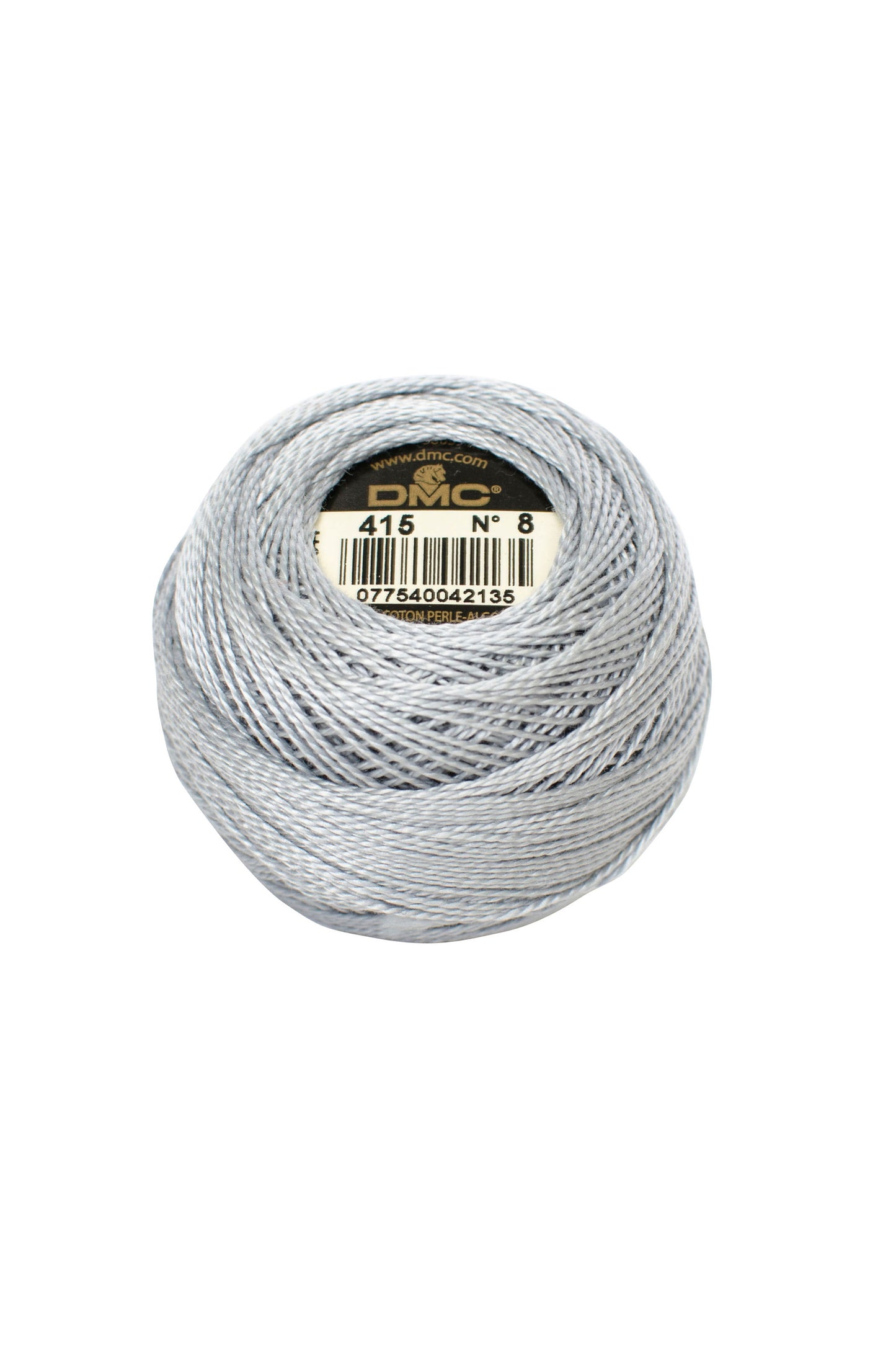 415 Pearl Grey – DMC #12 Perle Cotton