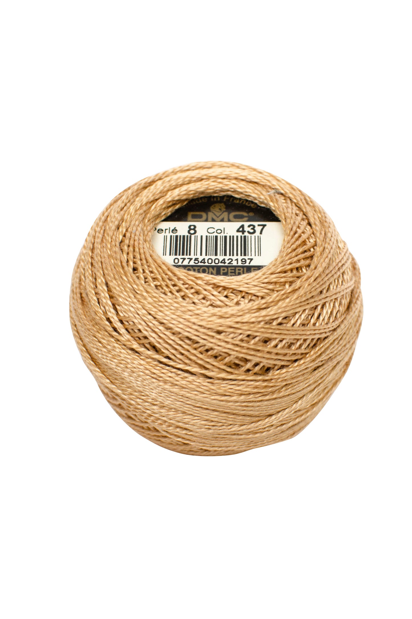 437 Light Tan – DMC #12 Perle Cotton
