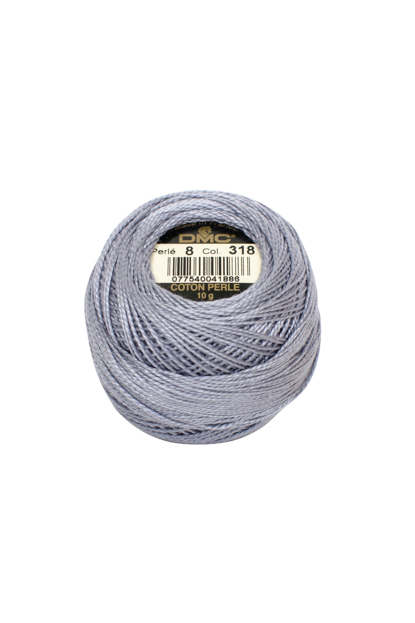 318 Light Steel Grey – DMC #8 Perle Cotton