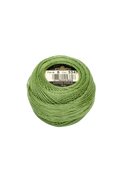 3347 Medium Yellow Green - DMC #8 Perle Cotton Ball