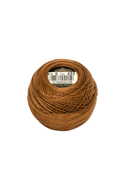 433 Medium Brown - DMC #5 Perle Cotton Ball