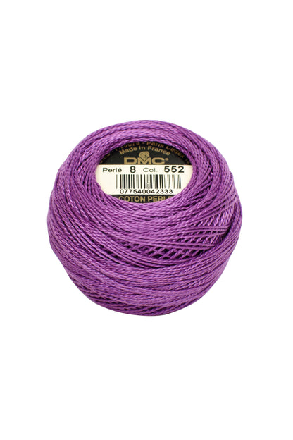 552 Medium Violet - DMC #8 Perle Cotton Ball