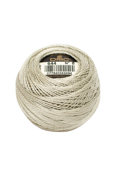 644 Medium Beige Grey - DMC #8 Perle Cotton Ball