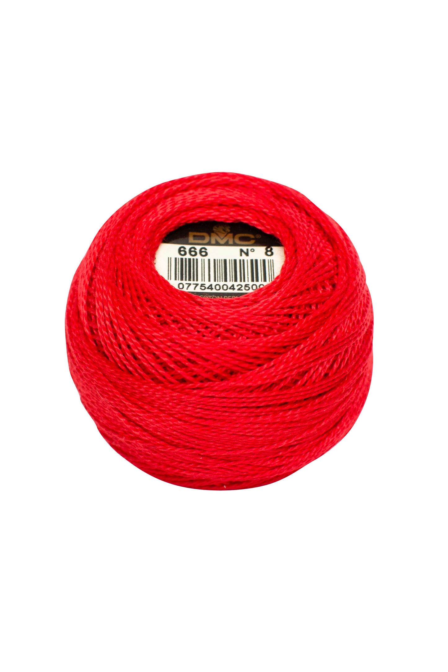 666 Bright Red - DMC #8 Perle Cotton Ball